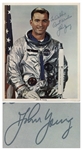 Apollo 16 Moonwalker John Young 8 x 10 Signed Photo